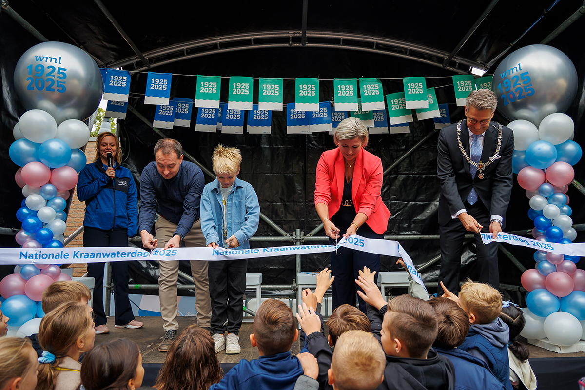 Landelijke opening Nationale Kraanwaterdag